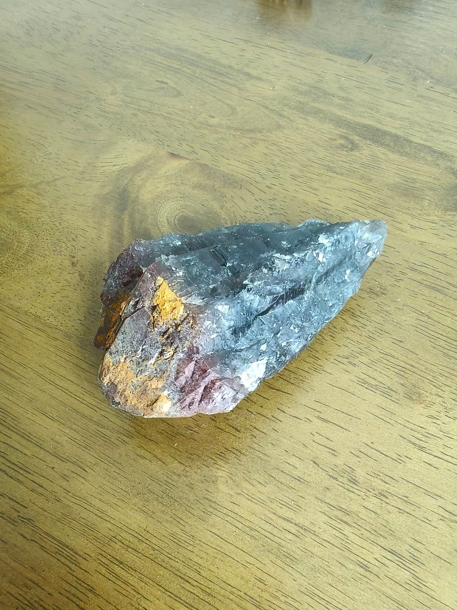 Super 7 Natural Double-Terminated Raw Crystal 超七双尖原石 | S7-03 - Image 2